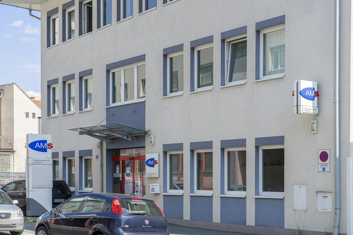 Bild zeigt das AMS in Oberwart.