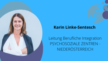 Karin Linke-Sentesch Leitung Berufliche Integration, Psychosoziale Zentren, Niederösterreich